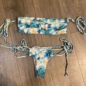 MOANA bikini pastel piranha full set!